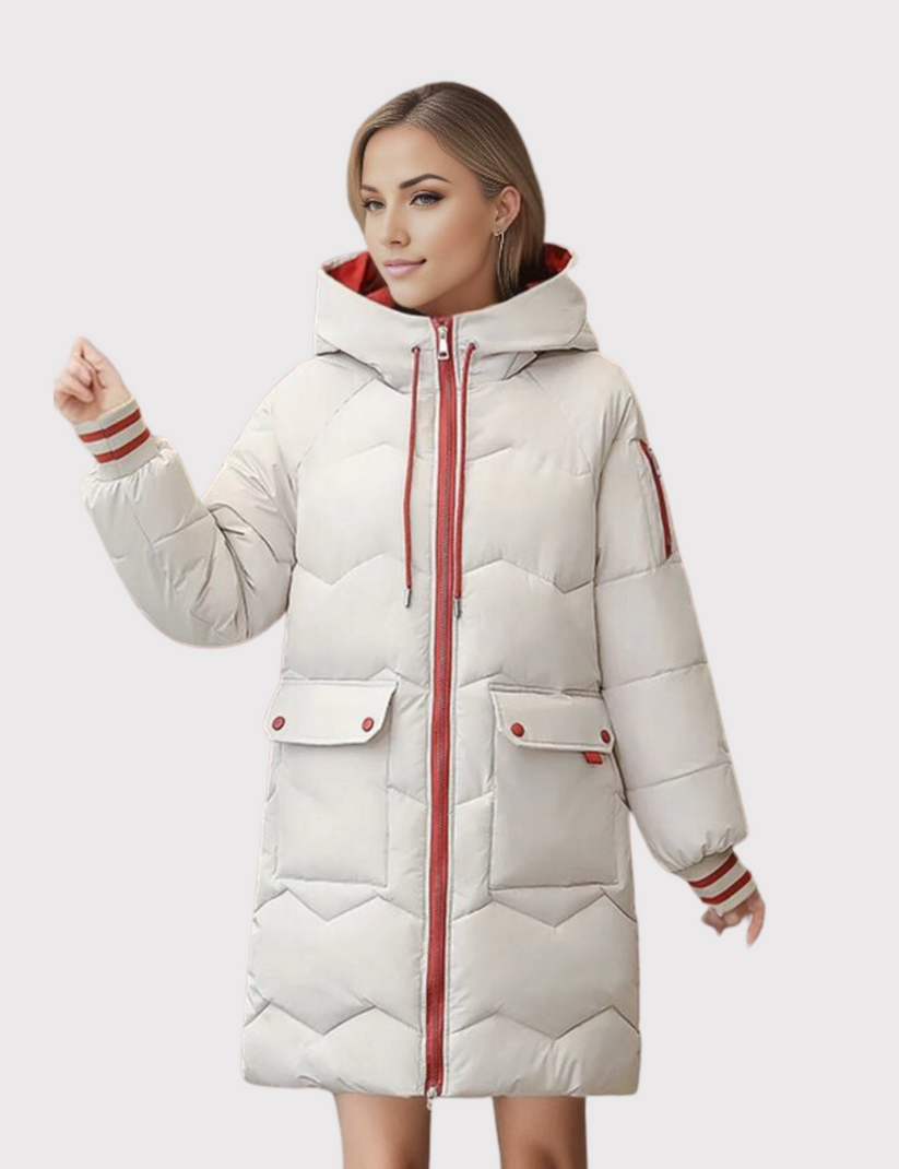 Kuscheliger Winterparka mit Kapuze – Stilvolle Wärme für kalte Tage