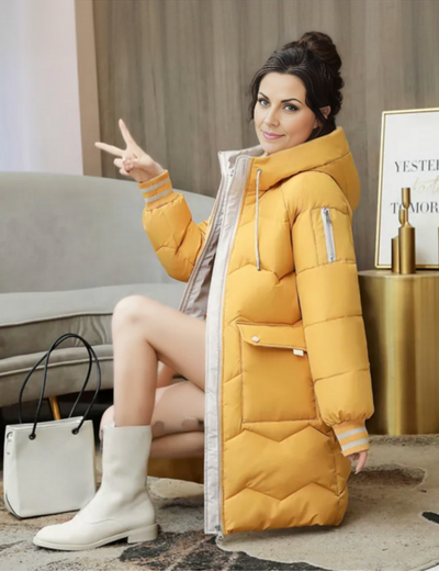 Kuscheliger Winterparka mit Kapuze – Stilvolle Wärme für kalte Tage
