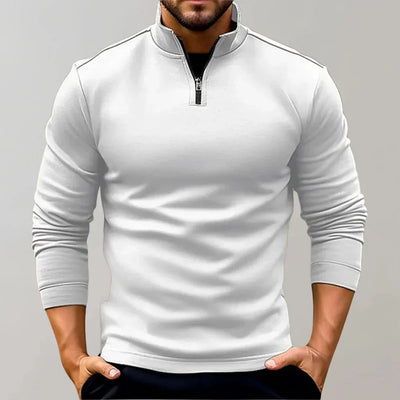 Kuscheliger Winterpullover mit praktischem Reißverschluss