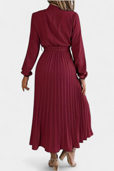 Theresa - Kleid mit hohem Kragen