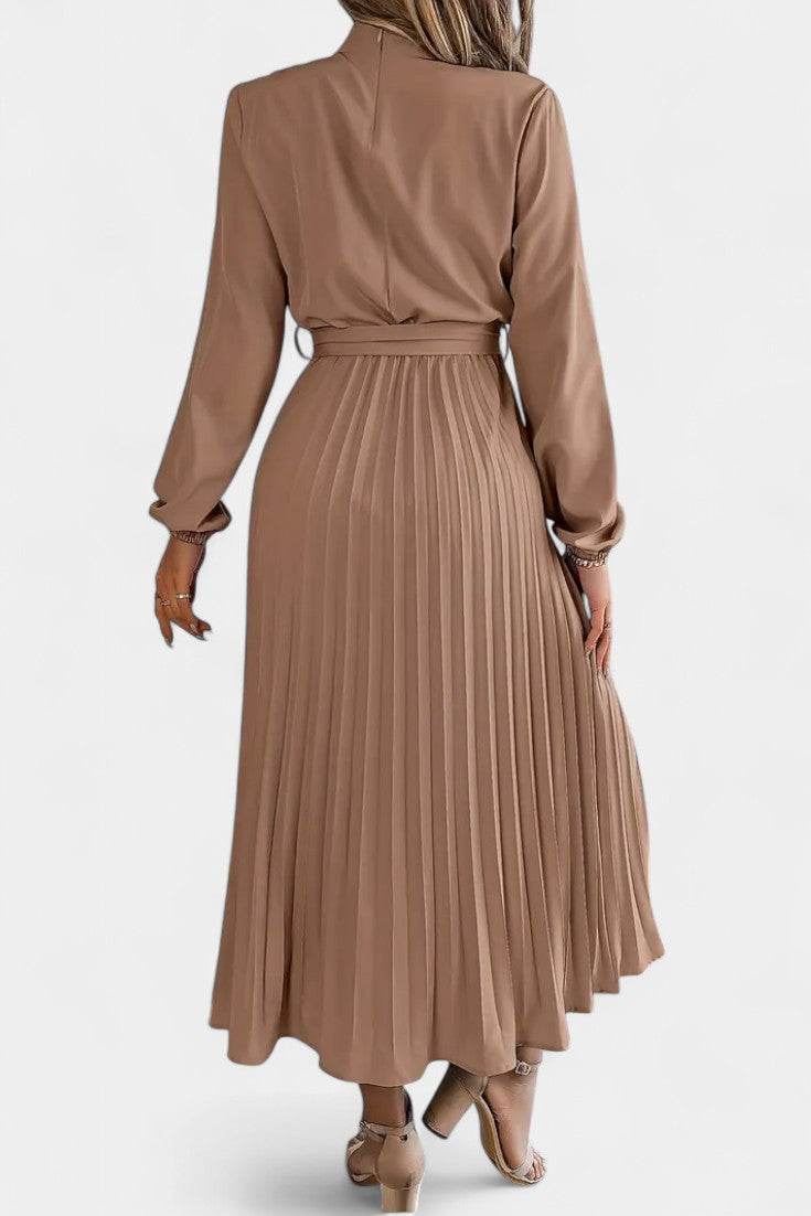 Theresa - Kleid mit hohem Kragen