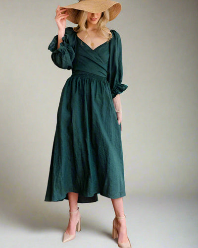 Luftiges Sommer Midikleid für Damen