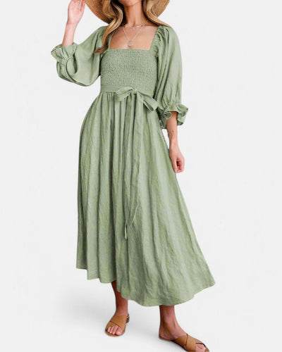 Luftiges Sommer Midikleid für Damen