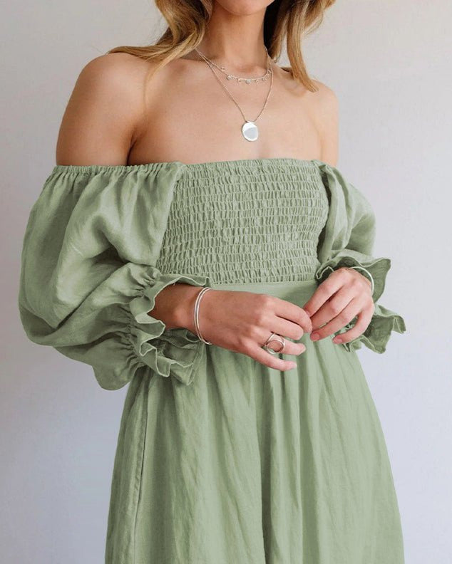 Luftiges Sommer Midikleid für Damen