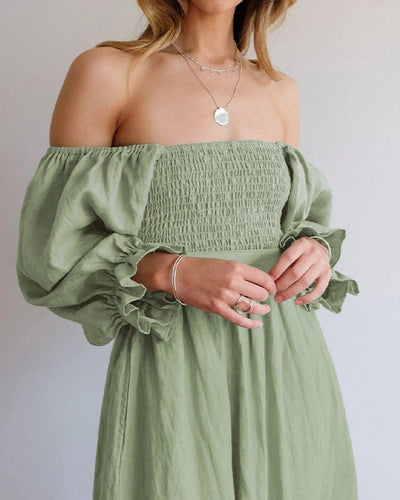 Luftiges Sommer Midikleid für Damen