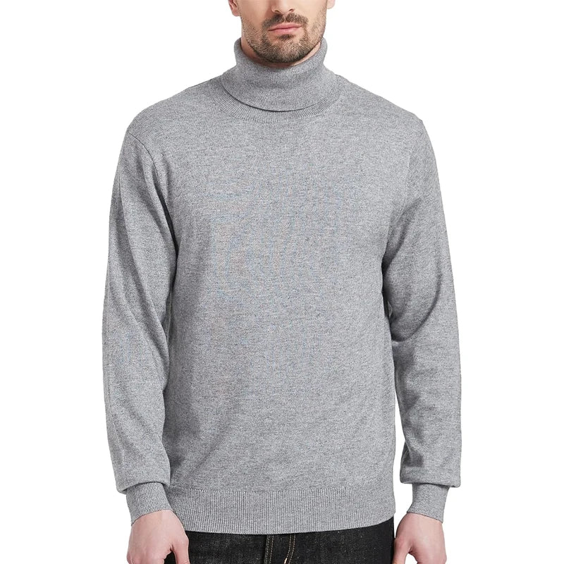 Lässiger Rollkragenpulli für Männer