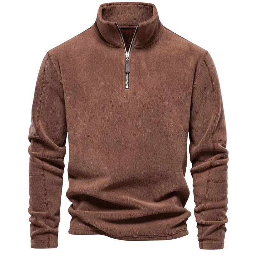 Luxuriöse Herren-Fleecejacke für Stil und Komfort