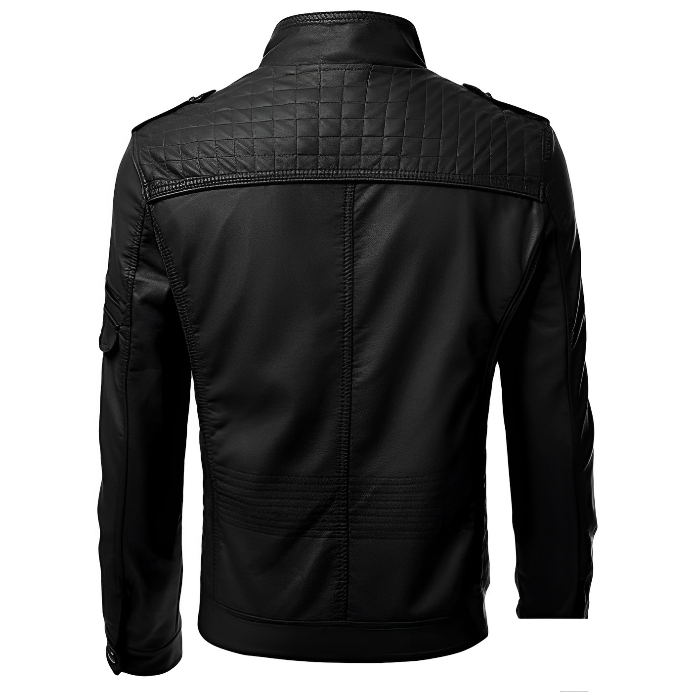 Luxuriöse Lederjacke für zeitlosen Stil und Komfort