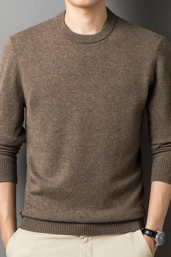 Luxuriöser, weicher Herrenpullover für ultimativen Komfort