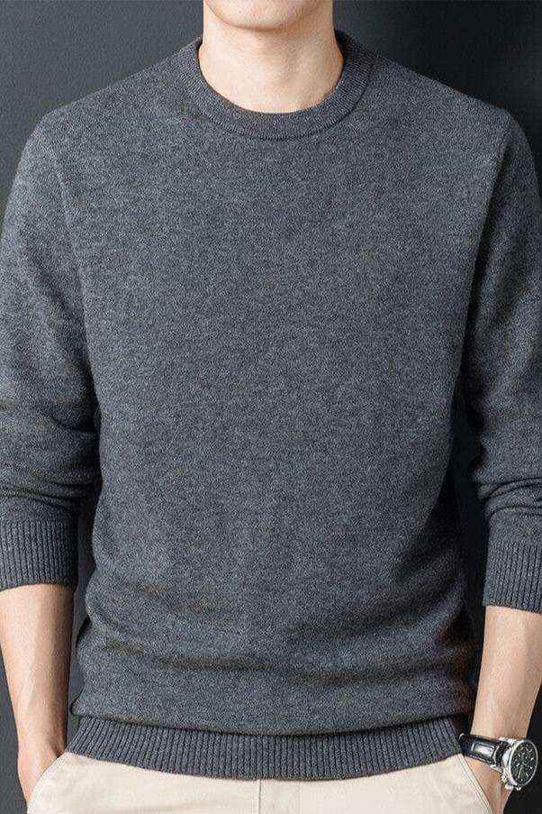 Luxuriöser, weicher Herrenpullover für ultimativen Komfort