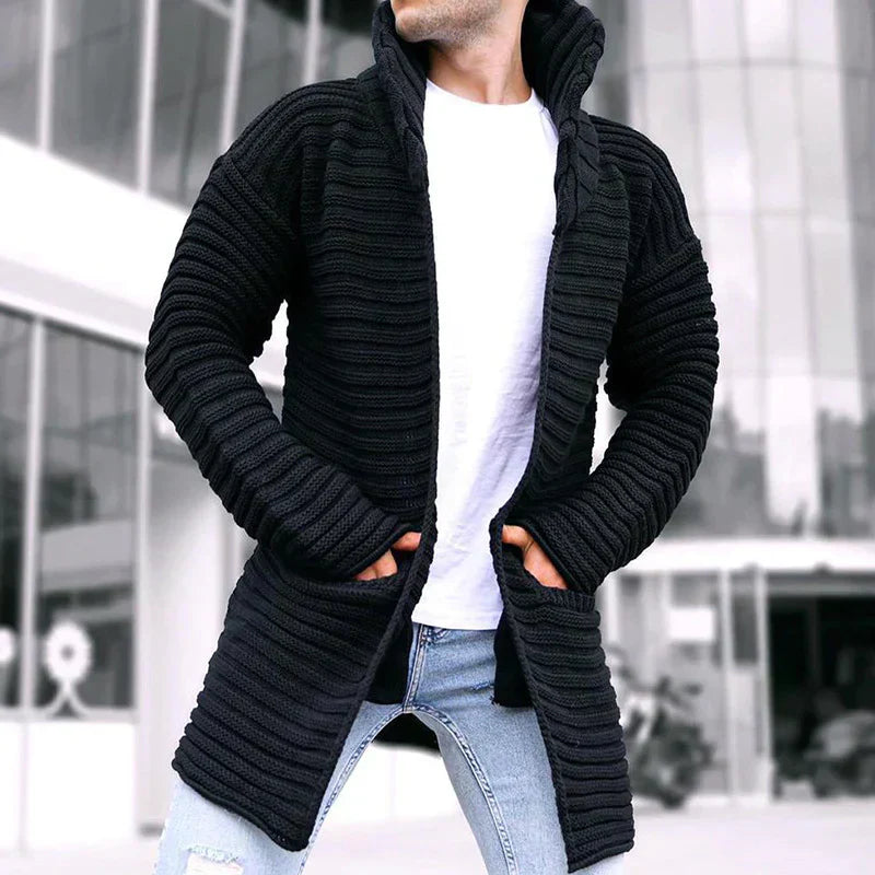 Gemütliche Strickjacke für Herren
