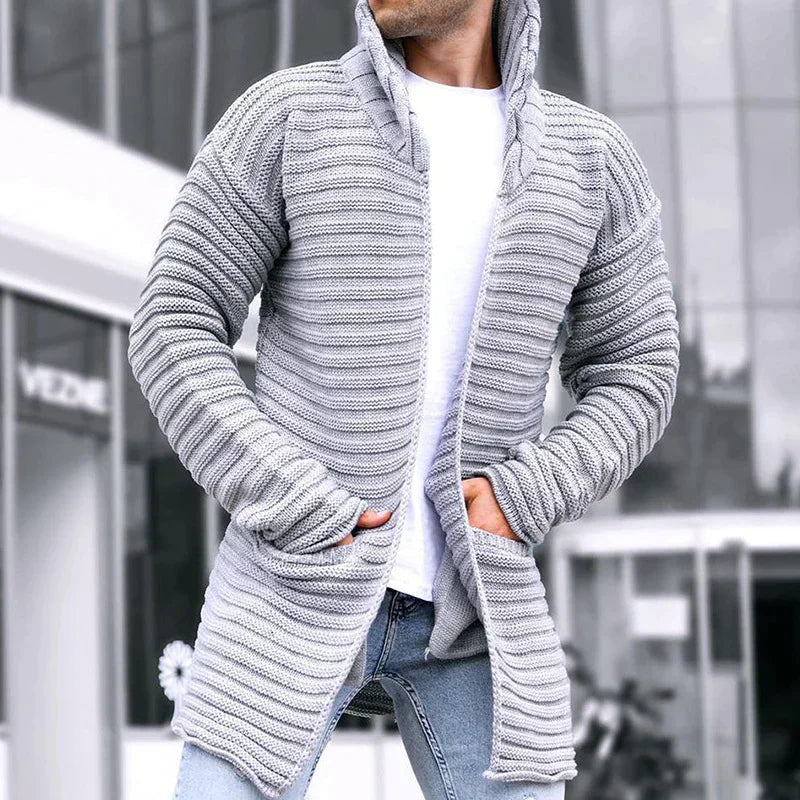 Gemütliche Strickjacke für Herren