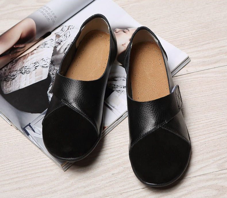 Hochwertige orthopädische Schuhe aus echtem, bequemem Leder Loafers