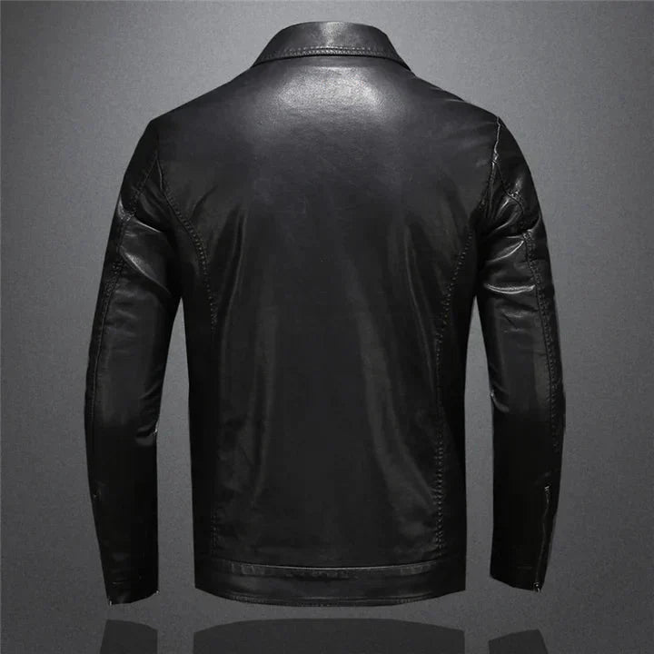 Moderne Lederjacke für Herren – Stilvoll und Bequem