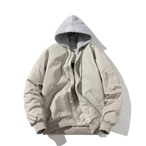 Moderne Piloten-Bomberjacke mit bequemer Passform