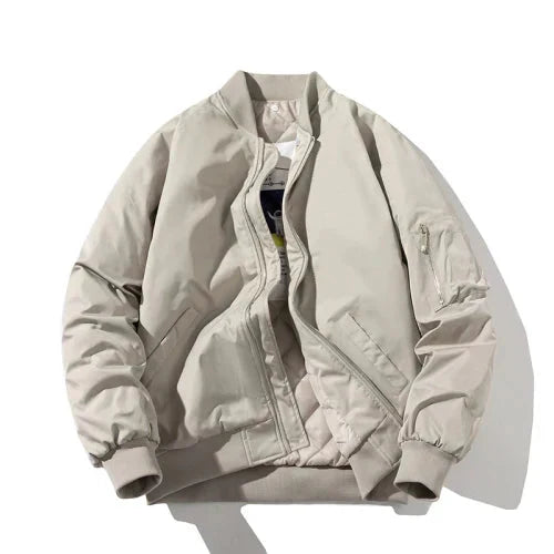 Moderne Piloten-Bomberjacke mit bequemer Passform
