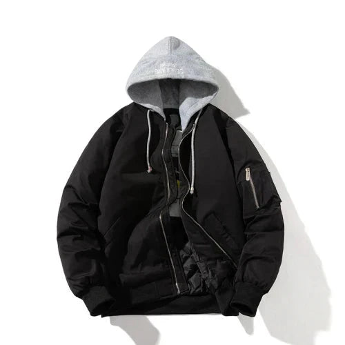Moderne Piloten-Bomberjacke mit bequemer Passform