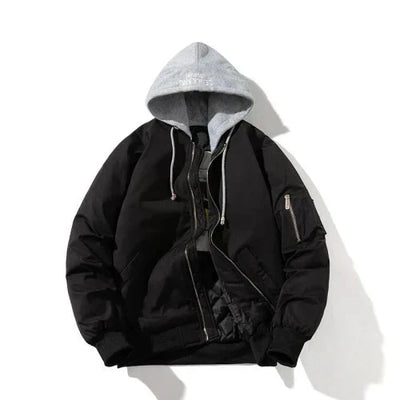 Moderne Piloten-Bomberjacke mit bequemer Passform