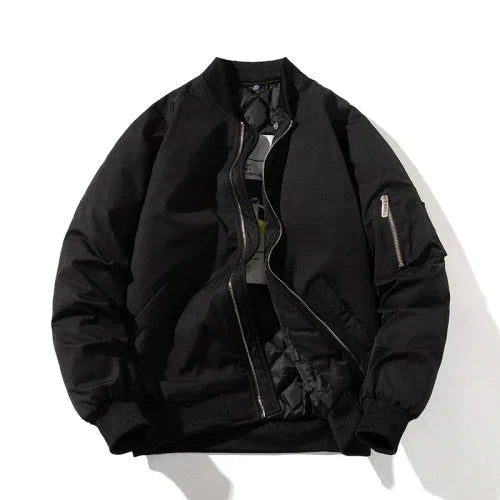 Moderne Piloten-Bomberjacke mit bequemer Passform