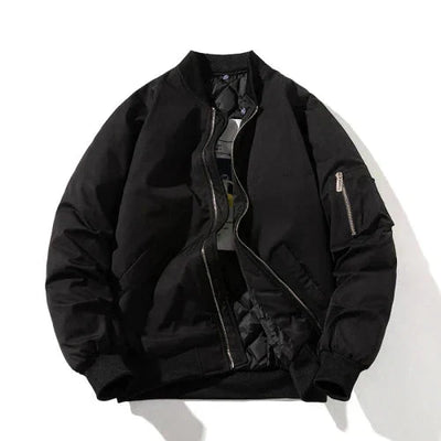 Moderne Piloten-Bomberjacke mit bequemer Passform