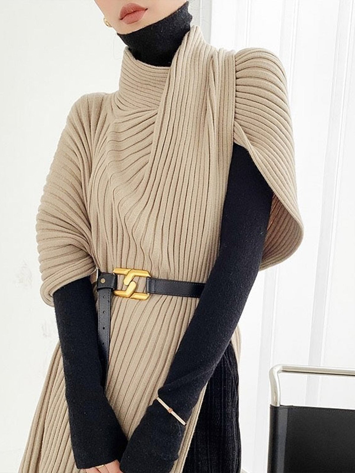 Modischer Asymmetrischer Pullover für Urbanen Lifestyle