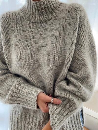 Modulares Strickmuster für einen Individuellen Pullover im Top-Down-Design