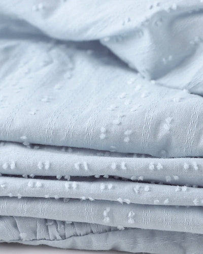 Chloé – Leichtes Strandkleid mit V-Ausschnitt und 3/4-Ärmeln