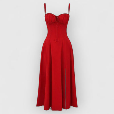 Mae | Elegantes Velourskorsett