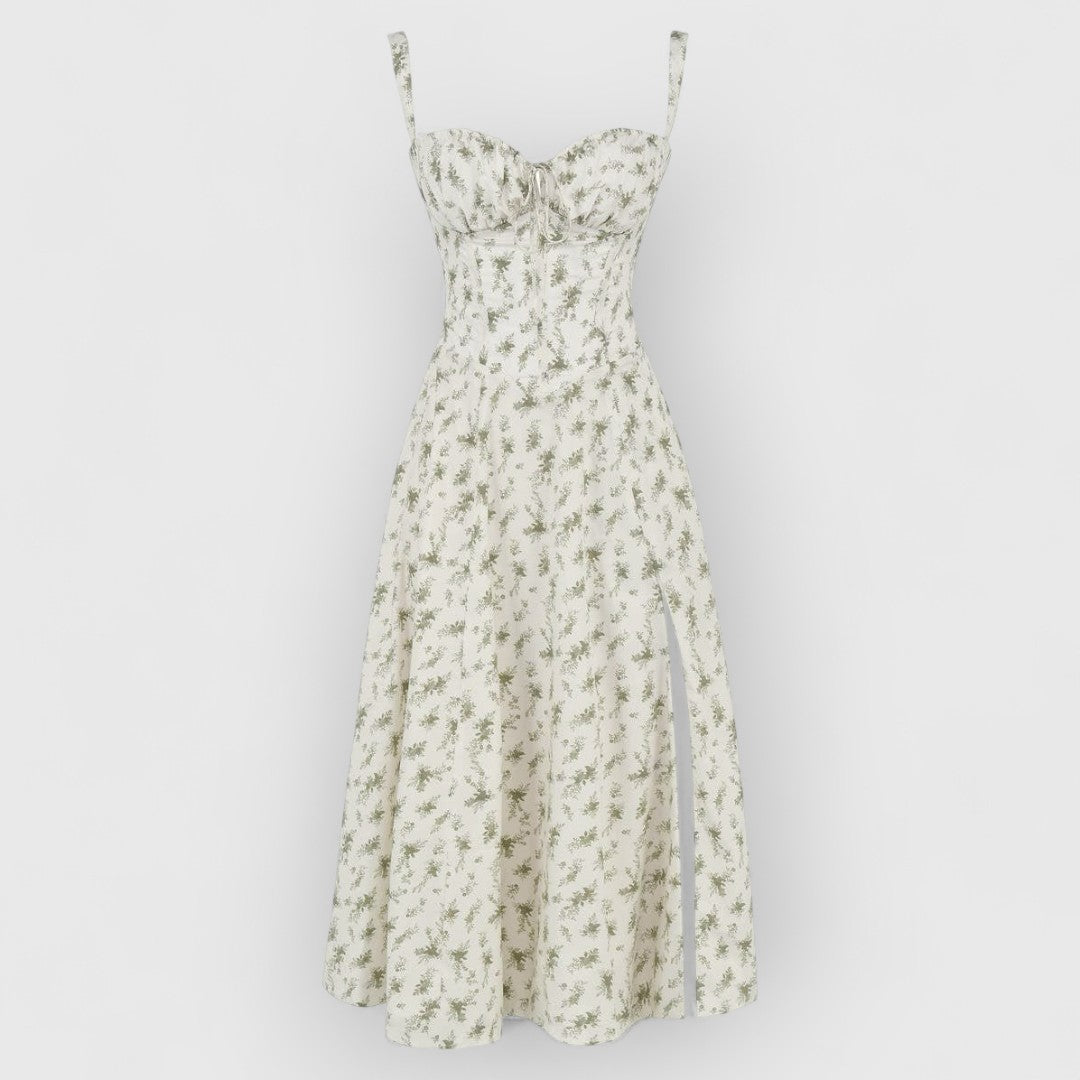 Mae | Elegantes Velourskorsett