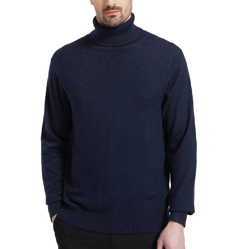 Lässiger Rollkragenpulli für Männer