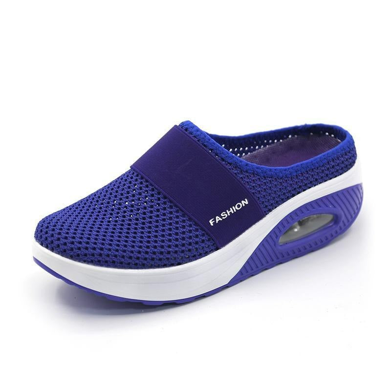 Mesh-Slip-On-Clog-Stil Turnschuhe für Damen