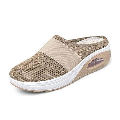 Mesh-Slip-On-Clog-Stil Turnschuhe für Damen