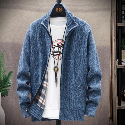 Genialer Winter-Strickjacke für Männer