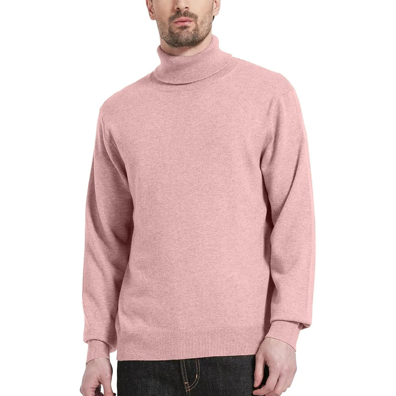 Lässiger Rollkragenpulli für Männer