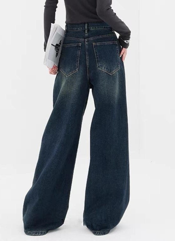 Heidi-Mode | Weinlese Baggy Boyfriend Jeans
