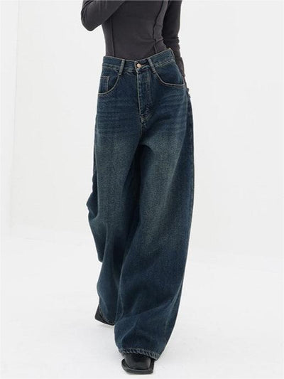 Heidi-Mode | Weinlese Baggy Boyfriend Jeans