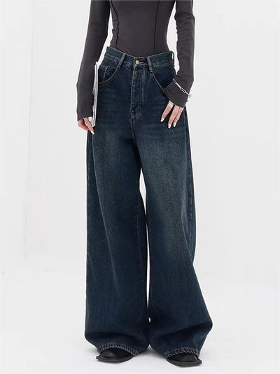 Heidi-Mode | Weinlese Baggy Boyfriend Jeans