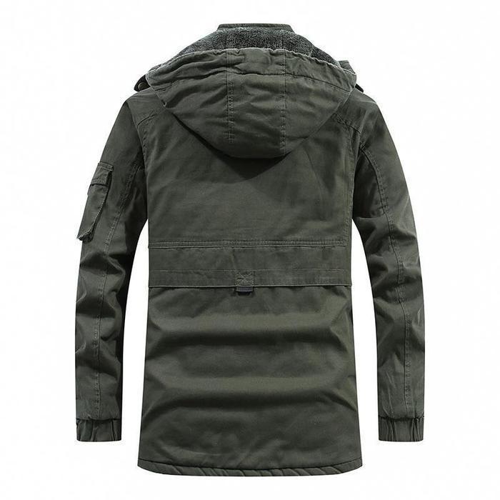 Winterjacke mit Kapuze für Männer