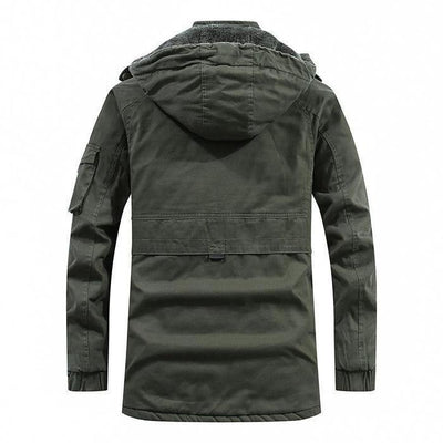 Winterjacke mit Kapuze für Männer