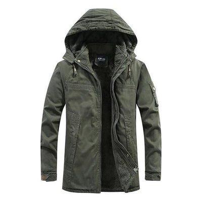 Winterjacke mit Kapuze für Männer