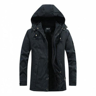 Winterjacke mit Kapuze für Männer