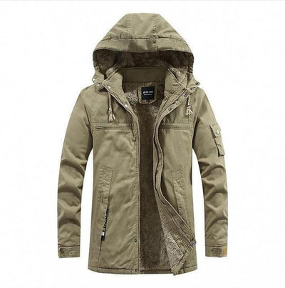 Winterjacke mit Kapuze für Männer