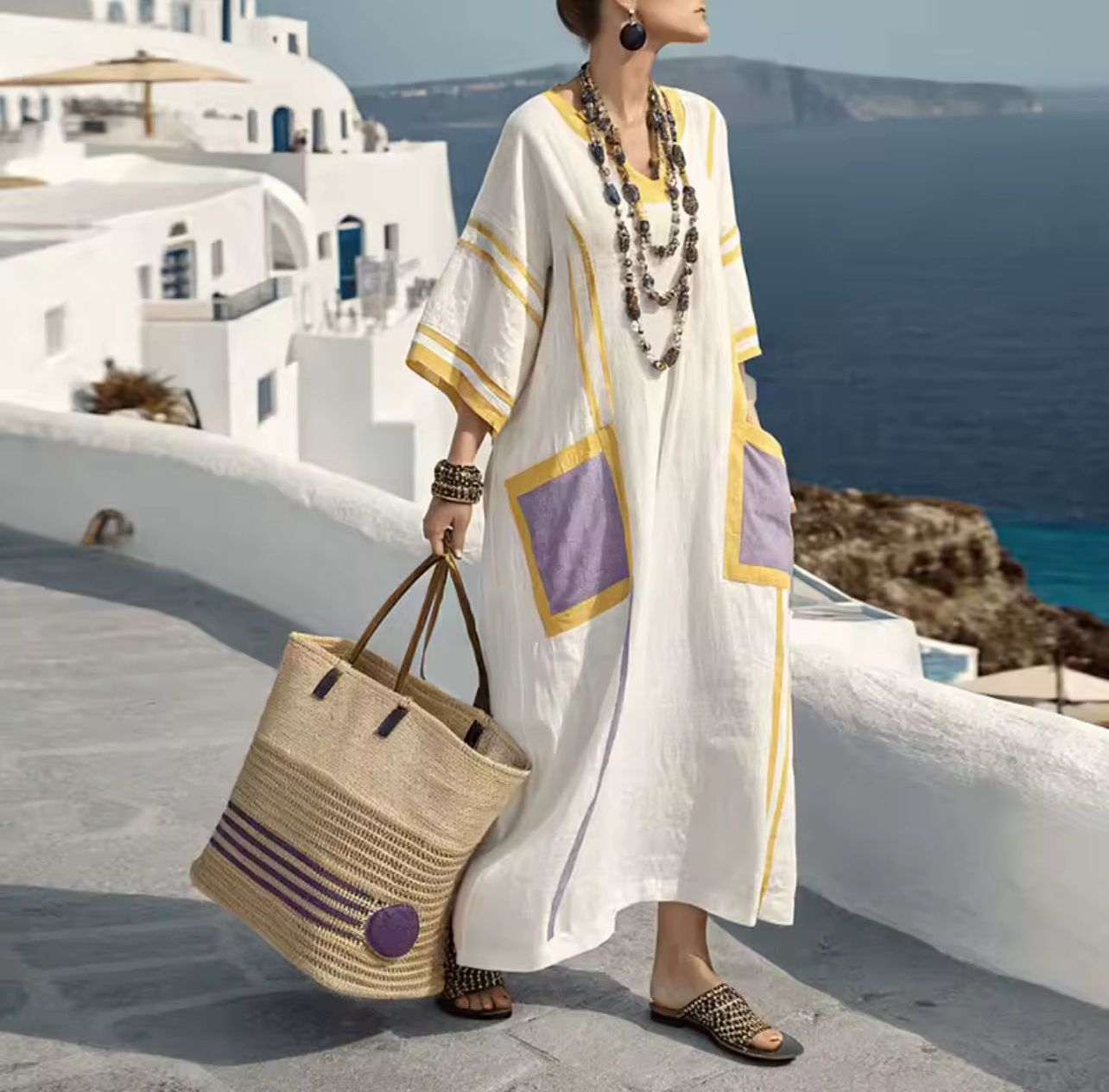 Yara | Handgefertigtes Sommerkleid