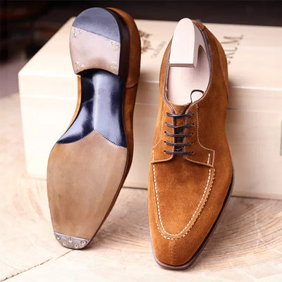 Wildleder-Oxford-Schuhe für Herren