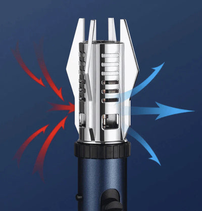 TurboFlamme™ Leistungsstarke winddichte Zündung