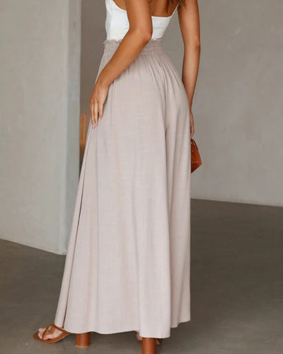 Weit Geschnittene Sommerhose für Damen