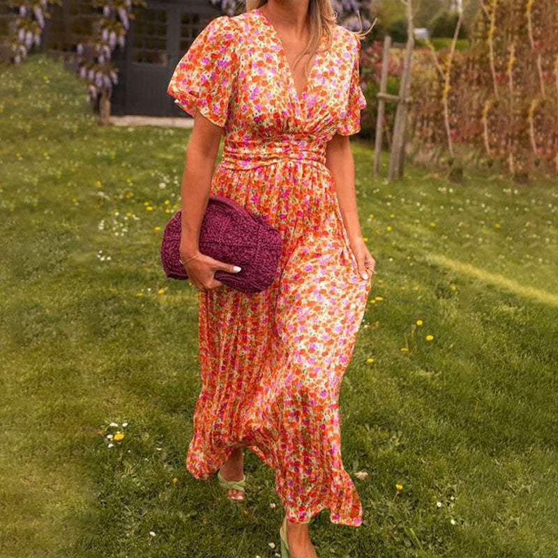 Romy | Sommerkleid mit V-Ausschnitt