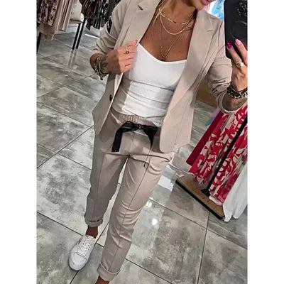 AYLIN - SET AUS BLAZER UND HOSE IN ZWEI TEILEN