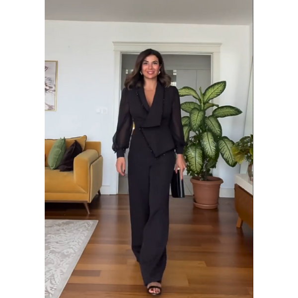VERONIQUE - BLAZER UND HOSEN SET