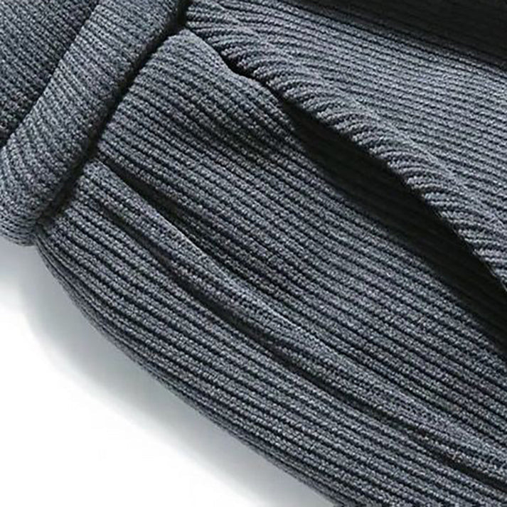 PASCAL - GERIPPTE JOGGINGHOSE MIT KORDELZUG